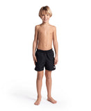 BOYS' BEACH BOXER SOLID - BLACK