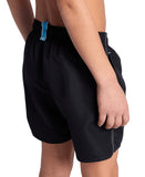 BOYS' BEACH BOXER SOLID - BLACK