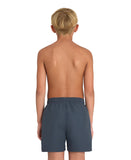BOYS' BEACH BOXER SOLID - Asphalt Orange