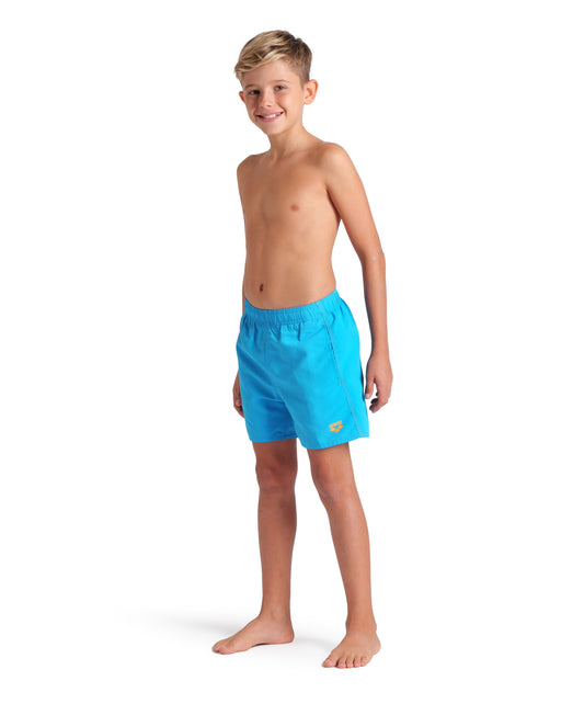 BOYS' BEACH BOXER SOLID - LIGHT BLUE