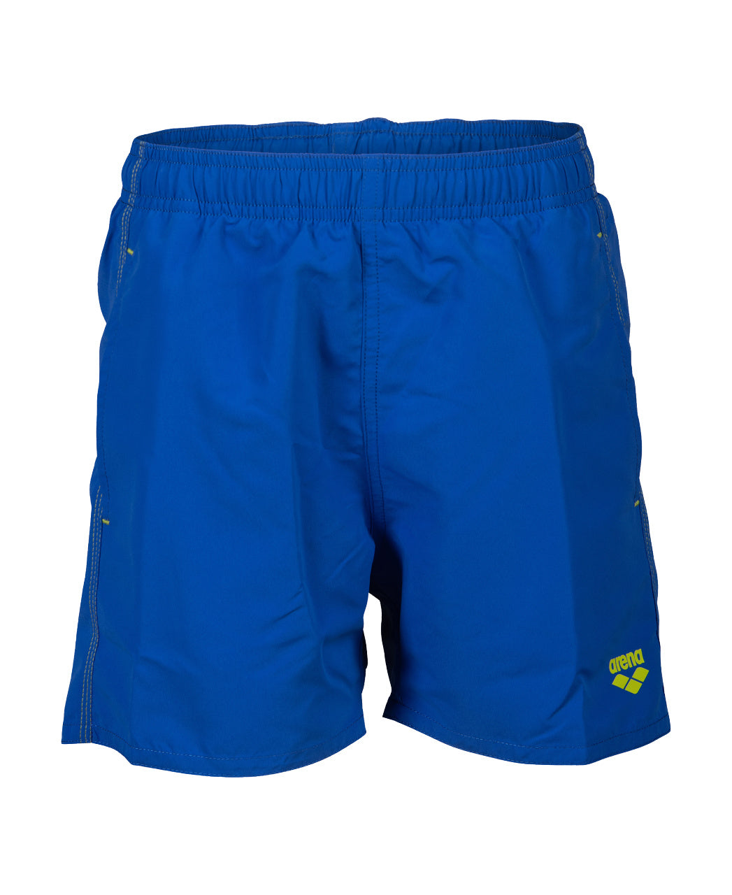 BOYS' BEACH BOXER SOLID - Neon Blue - Soft Green