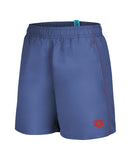 BOYS' BEACH BOXER SOLID R - LILLA