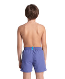 BOYS' BEACH BOXER SOLID R - LILLA
