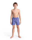 BOYS' BEACH BOXER SOLID R - LILLA