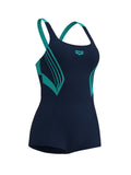 W KAORI COMBINAISON R NAVY-WATER