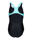 GIRL'S ARENA KIKKO V SWIMSUIT SWIM PRO BACK BLACK
