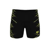 ARENA STRAIGHT LINES - MID JAMMER - BLACK YELLOW