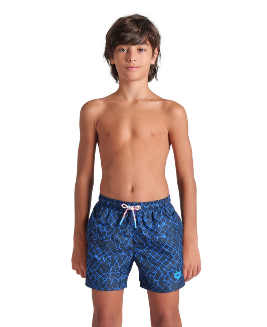 BOY'S ARENA WATER PRINTS BEACH BOXER AO