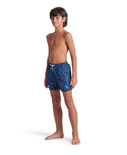 BOY'S ARENA WATER PRINTS BEACH BOXER AO