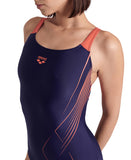 ARENA DIVE SWIMSUIT SWIM PRO BACK - NAVY CALYSPO CORAL