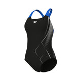 ARENA DIVE SWIMSUIT SWIM PRO BACK - BLACK/BLUE