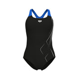 ARENA DIVE SWIMSUIT SWIM PRO BACK - BLACK/BLUE