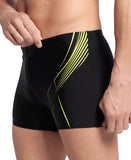ARENA DIVE SWIM - BLACK-SOFT GREEN