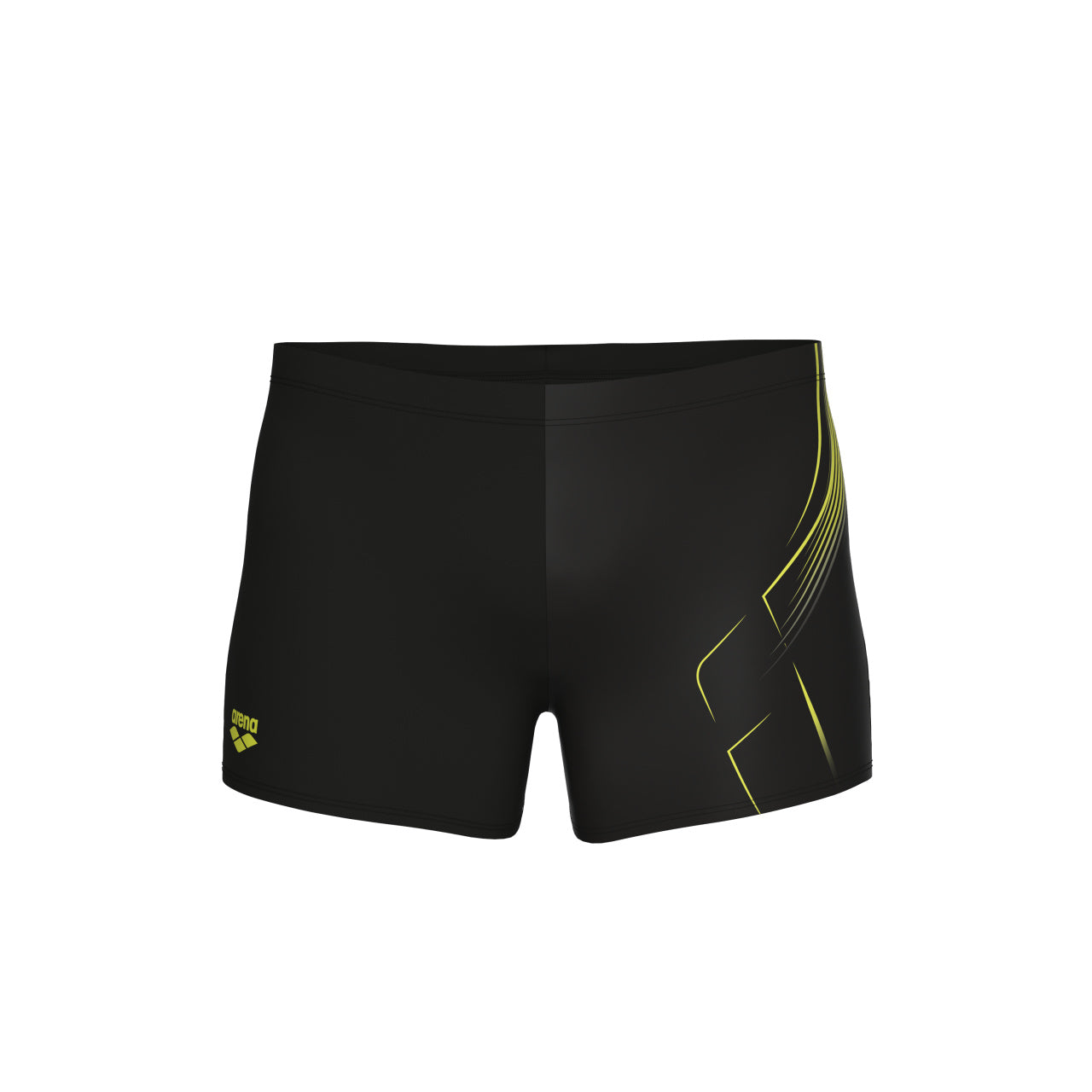 ARENA DIVE SWIM - BLACK-SOFT GREEN