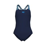 ARENA REFLECTING SWIMSUIT SWIM PRO BACK - BLUE