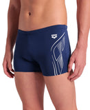 MEN'S ARENA REFLECTING SWIM SHORT - BLUE