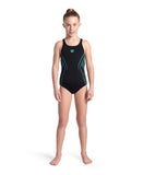 ARENA REFLECTING SWIMSUIT SWIM PRO BACK - BLACK
