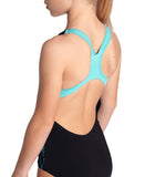 ARENA REFLECTING SWIMSUIT SWIM PRO BACK - BLACK