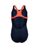ARENA REFLECTING SWIMSUIT SWIM PRO BACK - NAVY BLUE