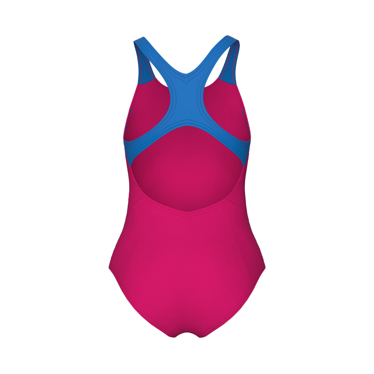 GIRL'S ARENA REFLECTING SWIMSUIT SWIM PRO BACK - PINK