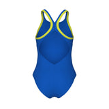 GIRL'S ARENA SHAKING SWIMSUIT V BACK - BLUE