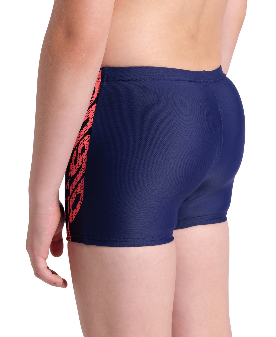 BOY'S ARENA SHAKING SWIM SHORT - NAVY BLUE