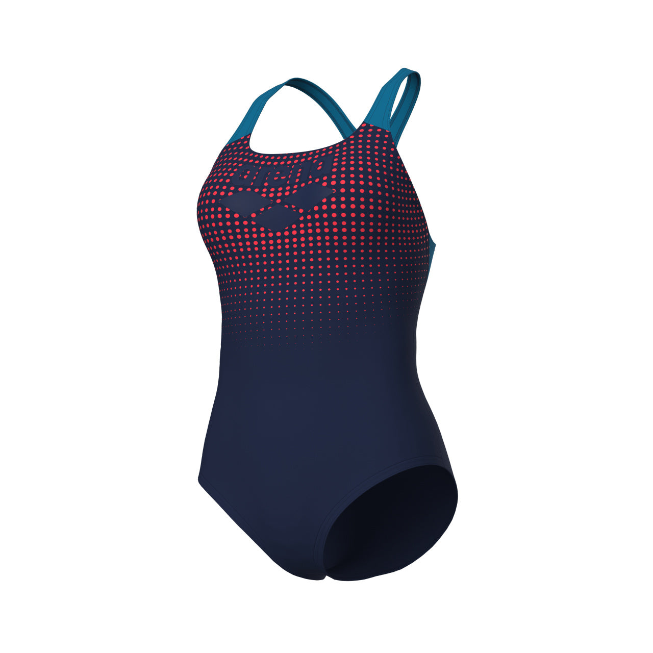 WOMEN'S ARENA FOGGY DOTS SWIMSUIT SWIM PRO BACK