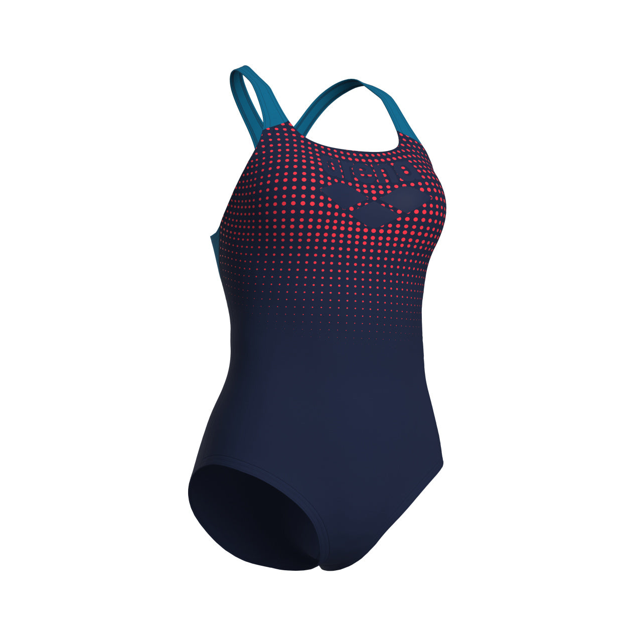 WOMEN'S ARENA FOGGY DOTS SWIMSUIT SWIM PRO BACK