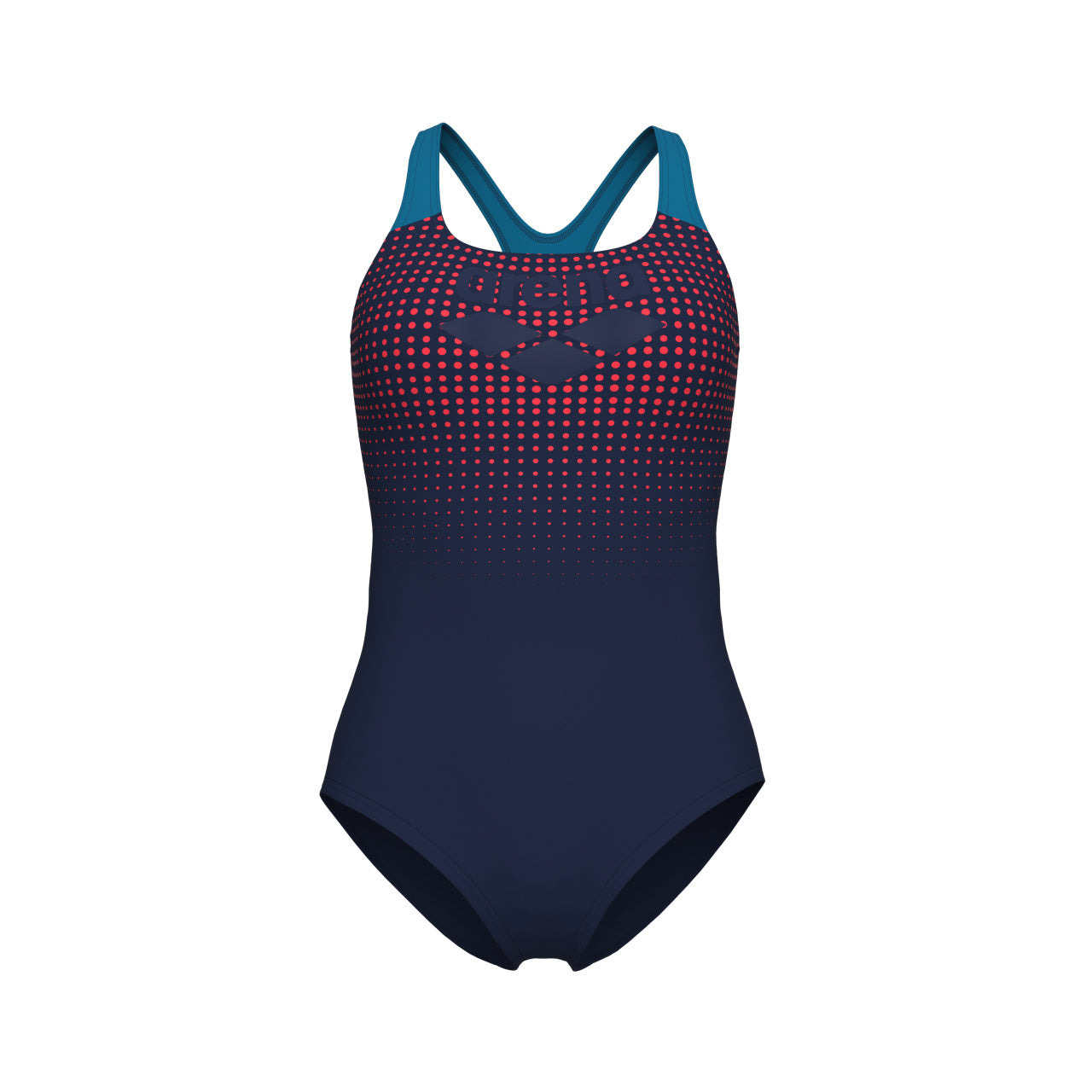 WOMEN'S ARENA FOGGY DOTS SWIMSUIT SWIM PRO BACK