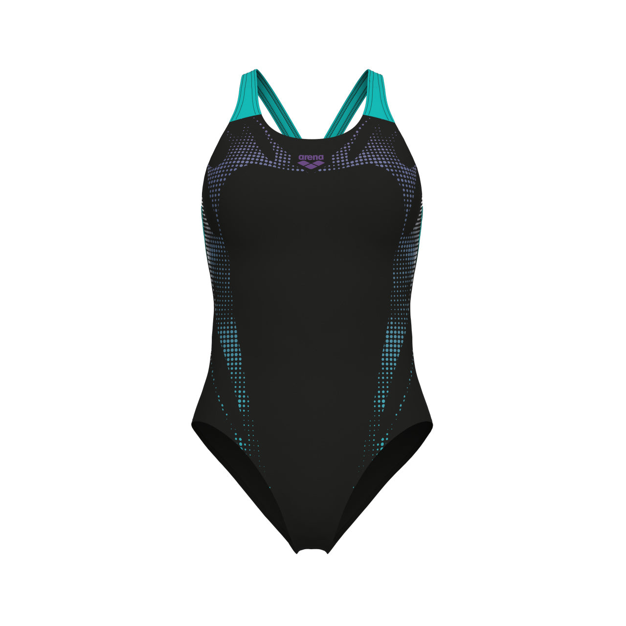 ARENA SPIDER WEB SWIMSUIT V BACK