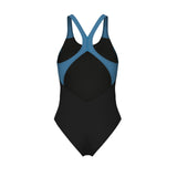 ARENA OPENINGS SWIMSUIT V BACK - BLACK/BLUE