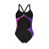 ARENA MULTI SLICES SWIMSUIT LIGHTDROP BACK