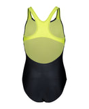 GIRL'S ARENA DIM LIGHT SWIMSUIT SWIM PRO BACK L BLACK