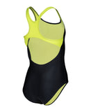 GIRL'S ARENA DIM LIGHT SWIMSUIT SWIM PRO BACK L BLACK