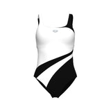 ARENA SWIMSUIT LILIANA U BACK - BLACK/WHITE