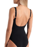ARENA SWIMSUIT LILIANA U BACK - BLACK/WHITE