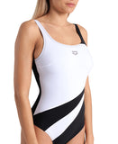 ARENA SWIMSUIT LILIANA U BACK - BLACK/WHITE