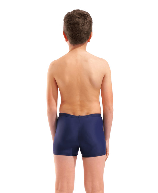BOY'S ARENA DIM LIGHT SWIM SHORT NAVY-WATER