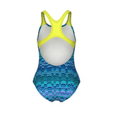 GIRL'S ARENA ONDULATION SWIMSUIT SWIM PRO BACK