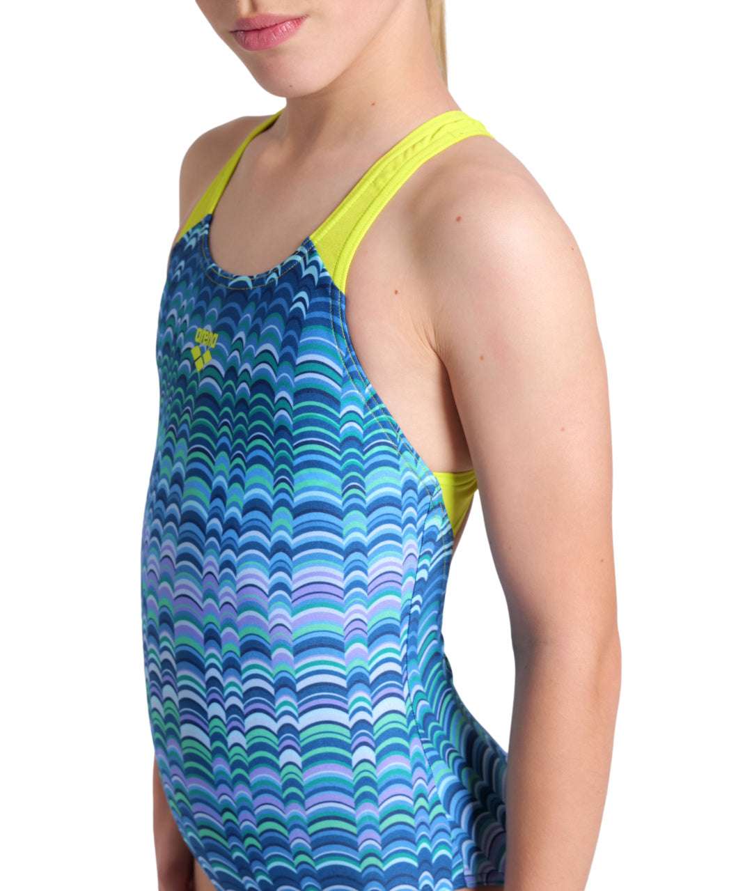 GIRL'S ARENA ONDULATION SWIMSUIT SWIM PRO BACK