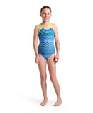 GIRL'S ARENA ONDULATION SWIMSUIT SWIM PRO BACK