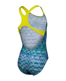 GIRL'S ARENA ONDULATION SWIMSUIT SWIM PRO BACK