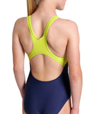GIRL'S ARENA LIGHT TRICKS SWIMSUIT SWIM PRO BACK