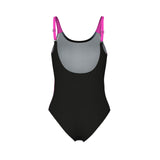 ARENA SMILE SWIMSUIT U BACK - BLACK/PINK