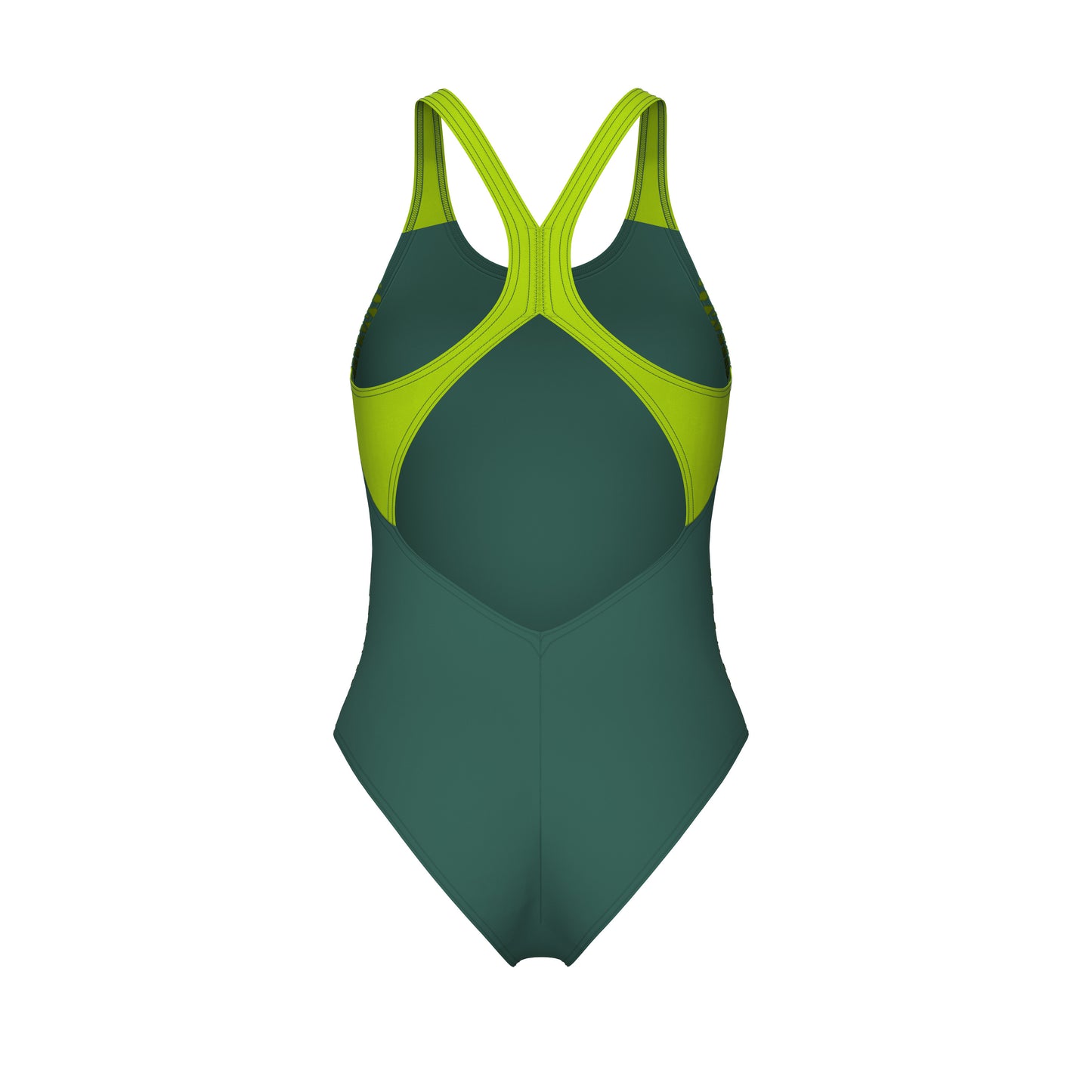 WOMEN'S ARENA OPENINGS SWIMSUIT V BACK MANGROVE