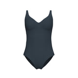 WOMEN'S ARENA SWIMSUIT VICTORIA U BACK SOLID ASPHA