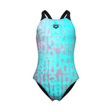 Arena Multi Colours Badedragt Pige - Multi/Sort