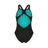 Arena Multi Colours Badedragt Pige - Multi/Sort