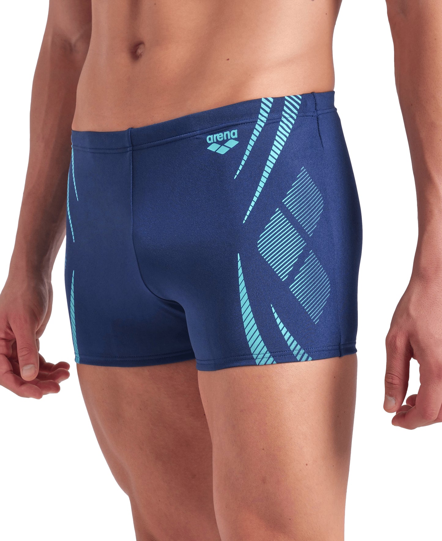 MEN'S ARENA POSEIDONIA SWIM SHORT NAVY-WATER