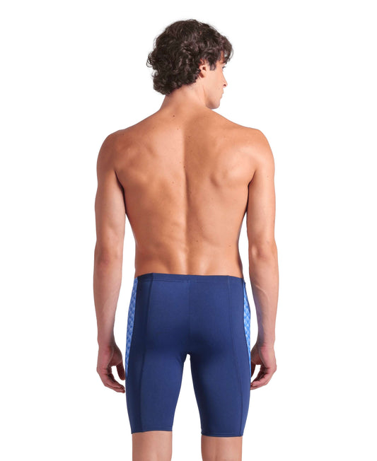 MEN'S ARENA MONOGRAM SWIM JAMMER NAVY-BLUE MUTLTI